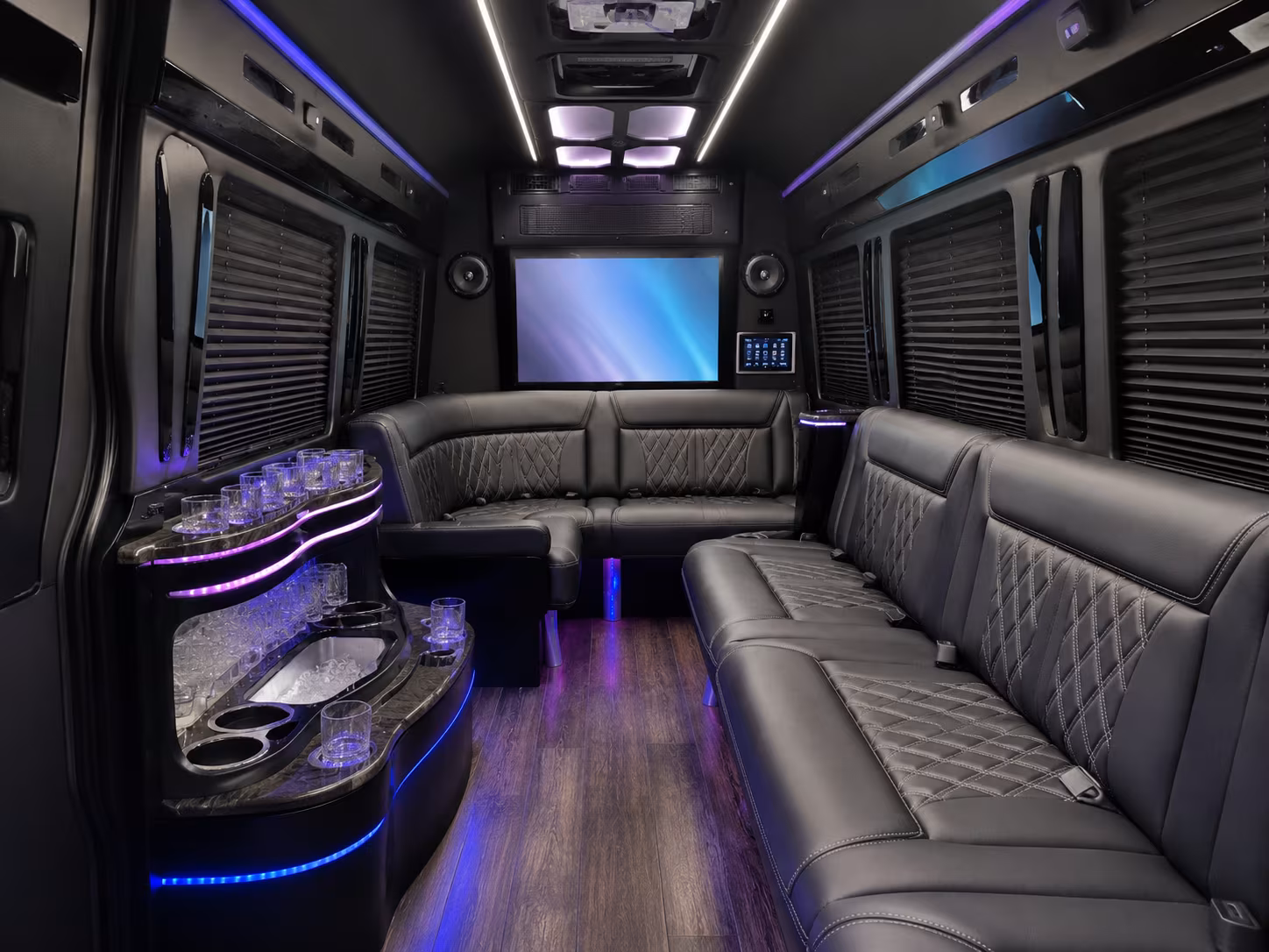 corporate event buses for utrgv conferences and campus shuttles