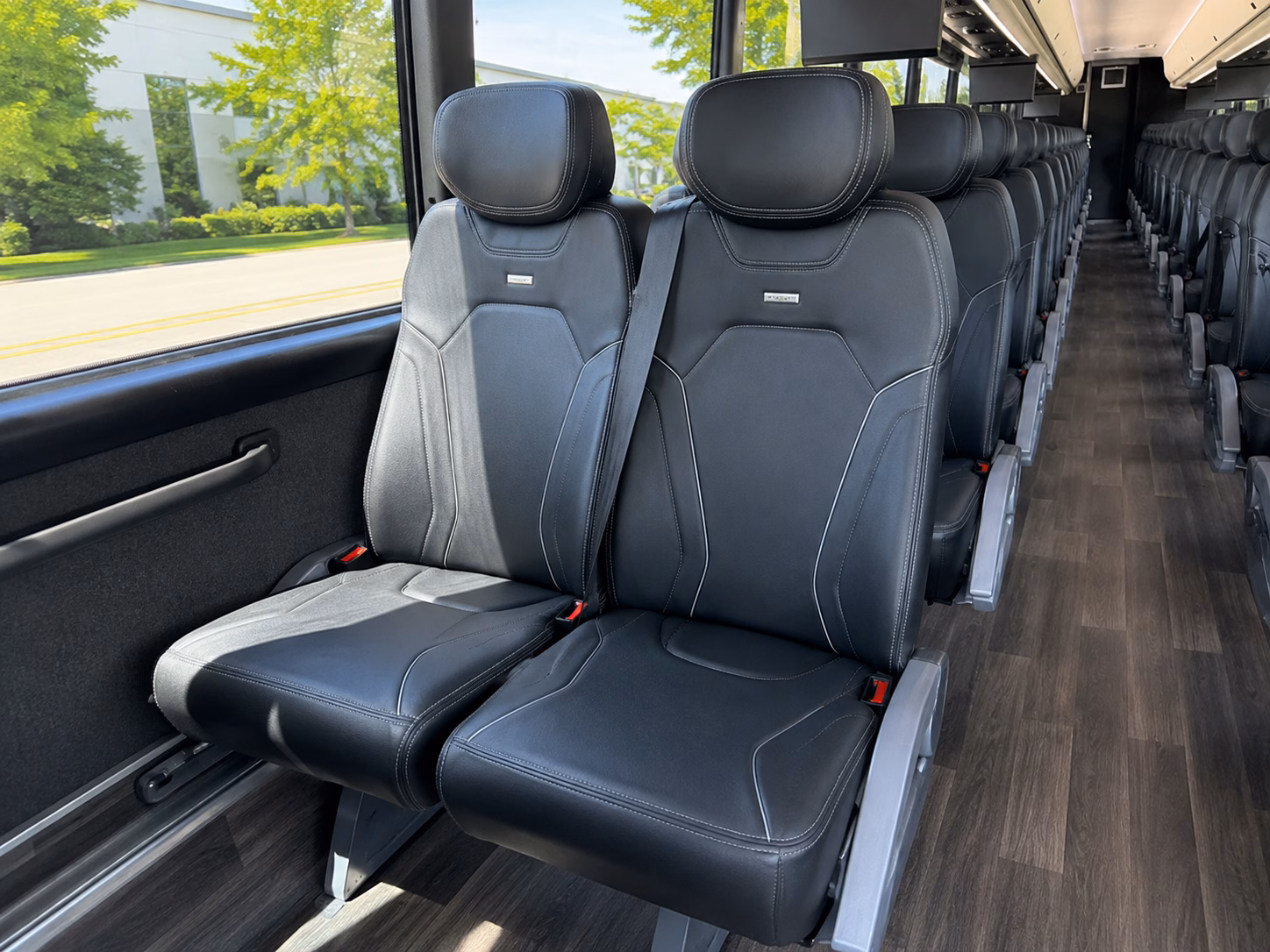 edinburg charter bus rental inside