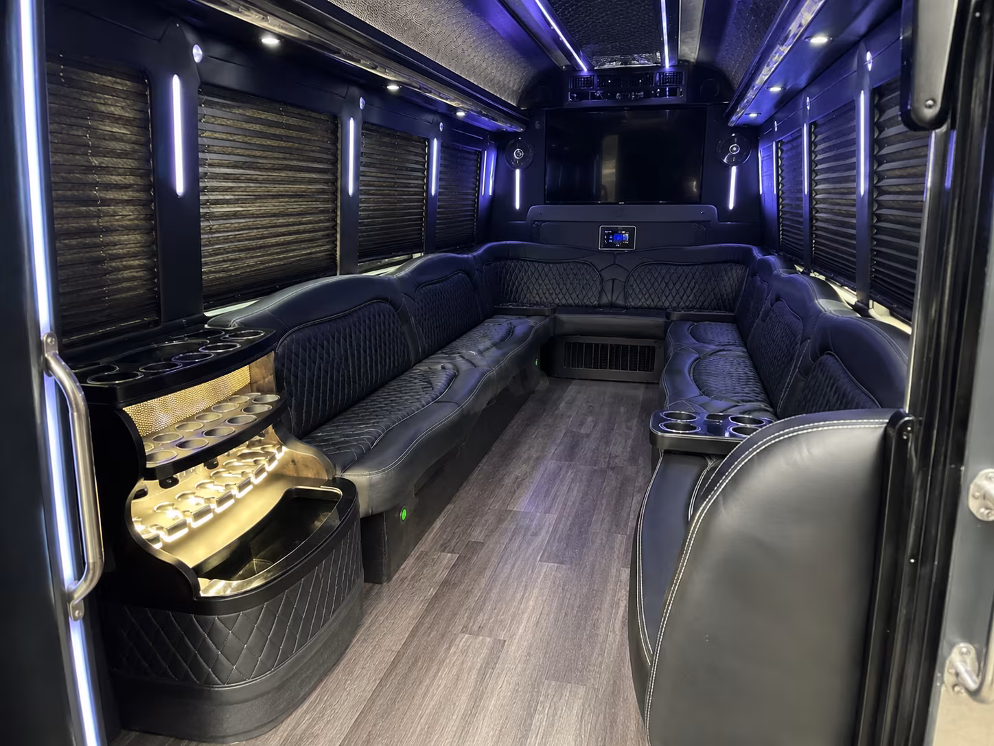 edinburg concert party bus rental