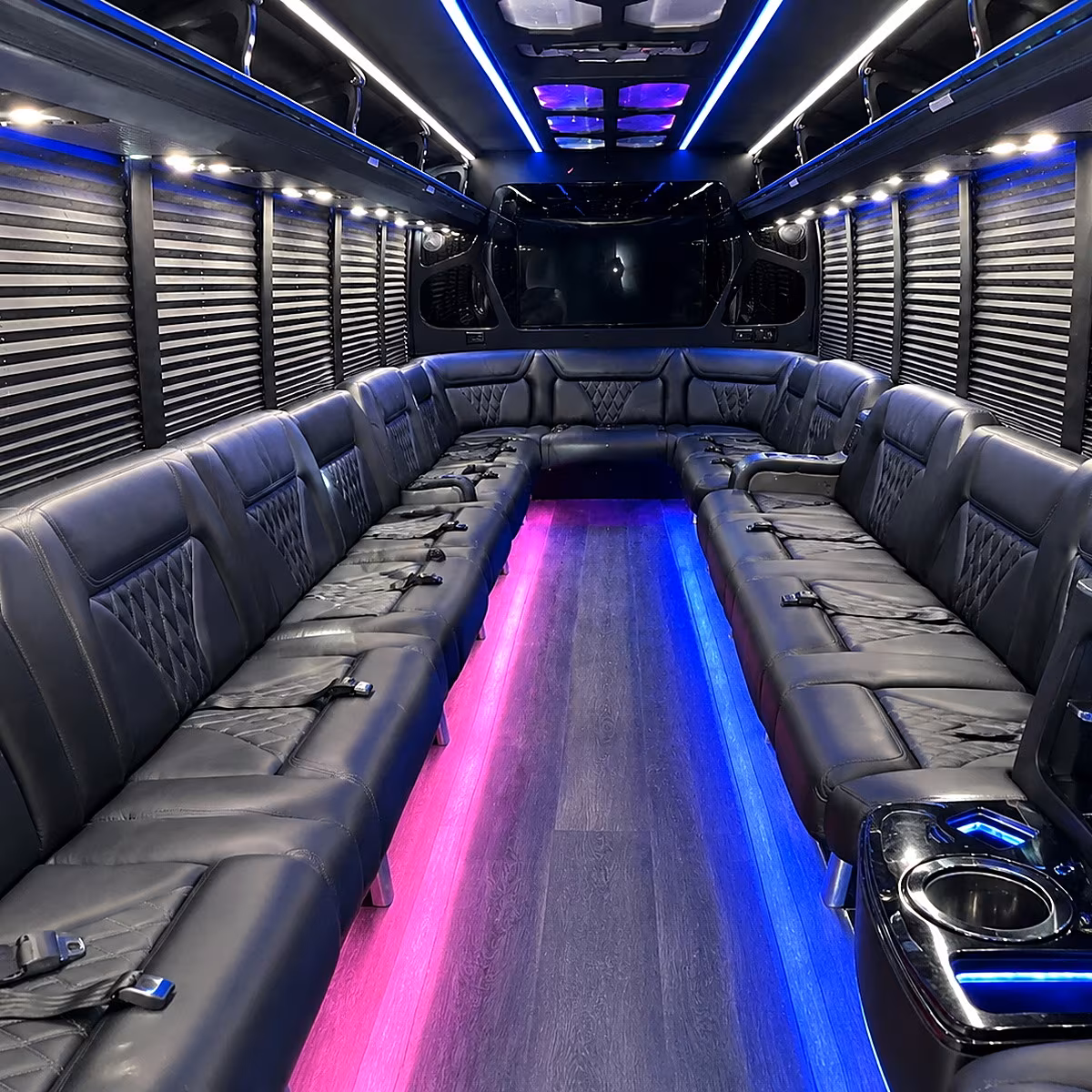 edinburg holiday party bus rental