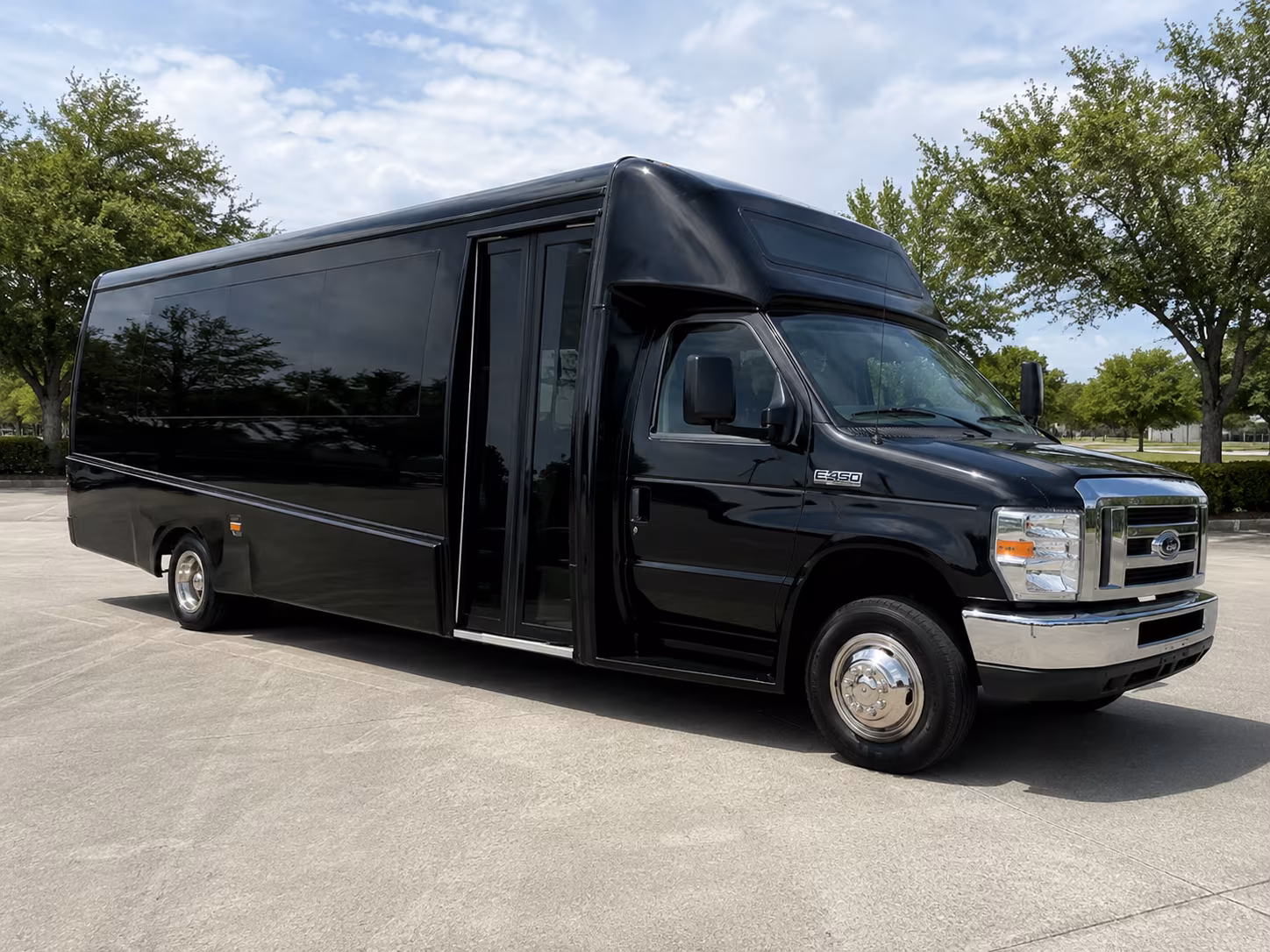 edinburg private event transportation onboard seating
