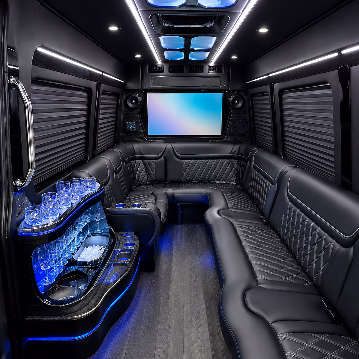 edinburg prom party bus rental
