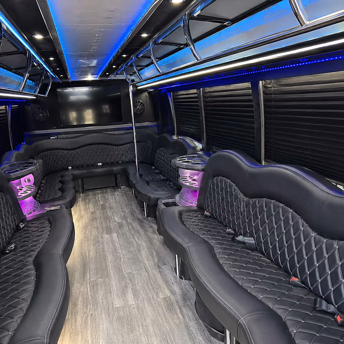 edinburg wedding party bus rental